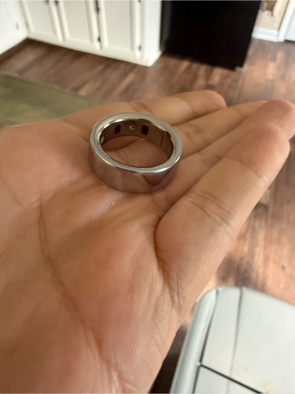 Oura silver ring